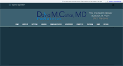 Desktop Screenshot of drdavidcotlar.com