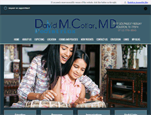 Tablet Screenshot of drdavidcotlar.com